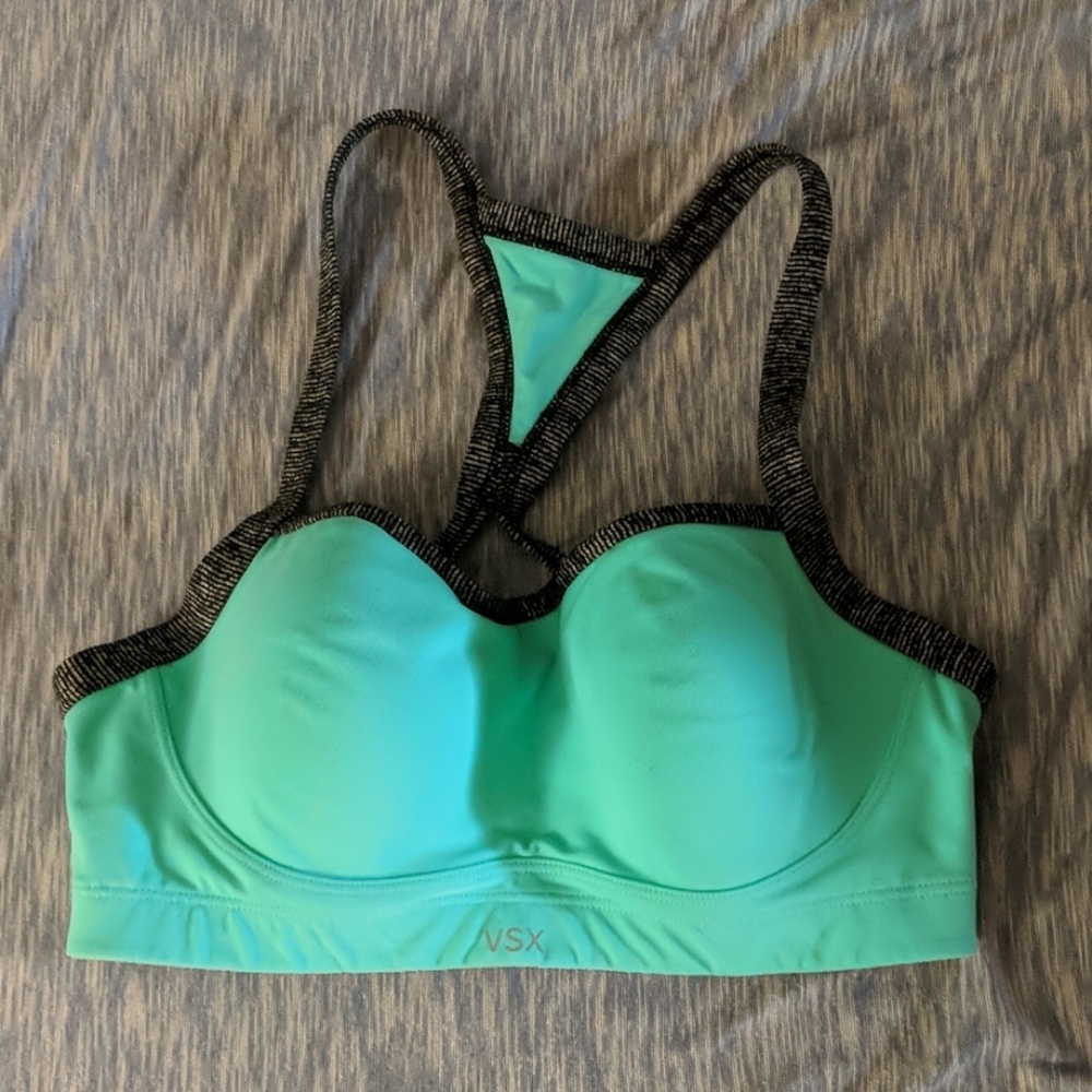 Teal Sports Bra